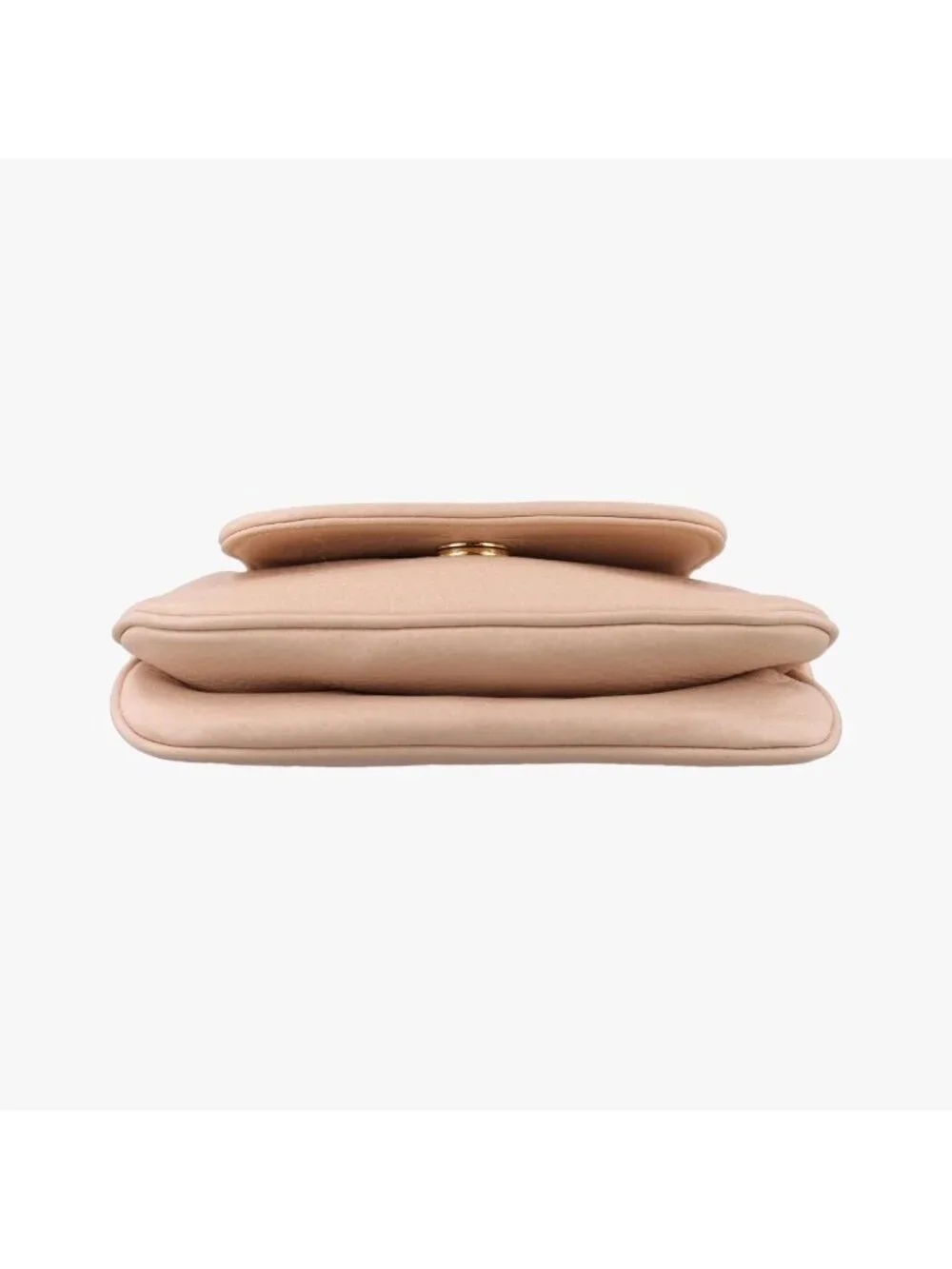 Gucci Double G Gold Pink Leather Shoulder Bag